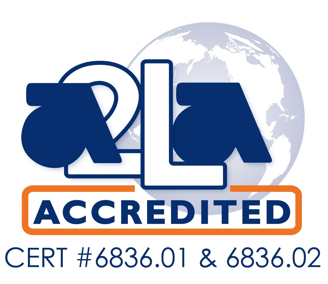 A2LA Accredited logo